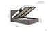 Hannover Fabric Ottoman Bed